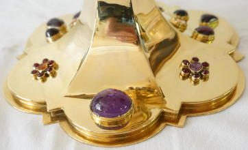 John Hardman Sterling Silver Gothic Chalice